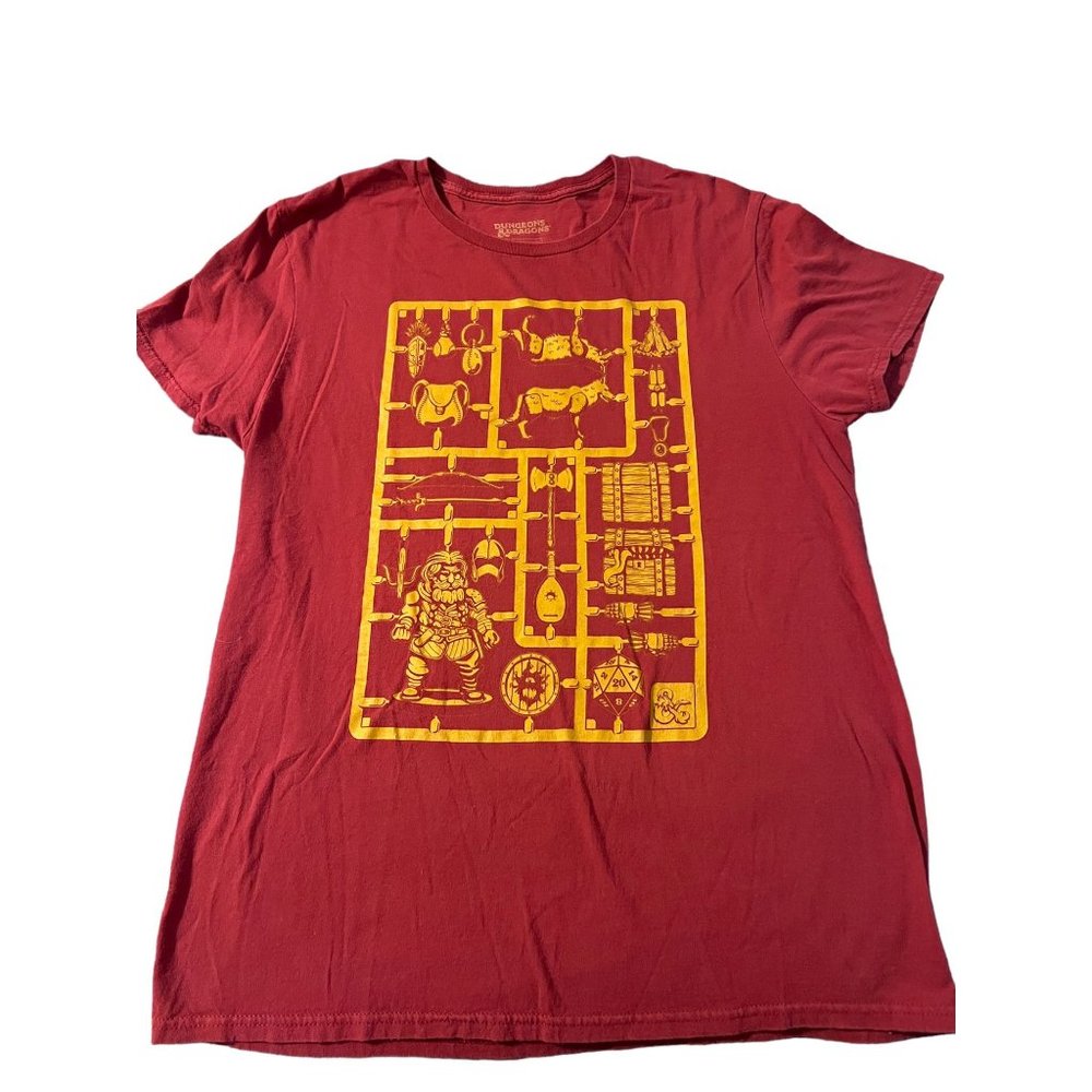 Dungeons & Dragons Shirt Loot Crate Exclusive Short Sleeve Size L